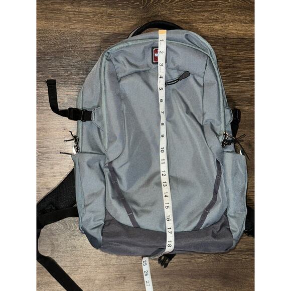 Swiss Tech ALPS BACKPACK Gray Canvas, great for school, work, or outdoors Laptop - Picture 14 of 16